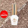 5+1 gratis Smalto ibrido Molly Nails Flashing Lights Bitter Brown senza HEMA/Di-HEMA 8 g n. 564