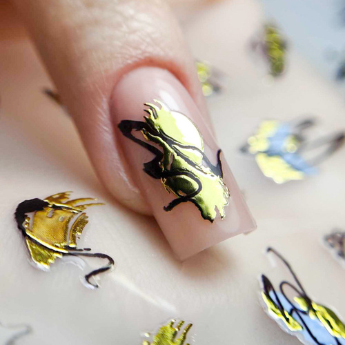 Self-adhesive nail stickers, designs TH-1115