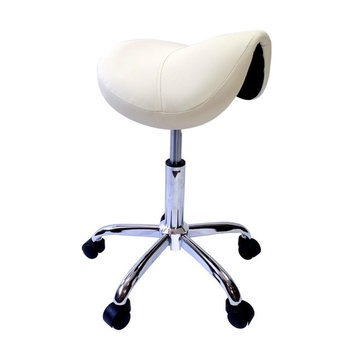 Kosmetikhocker Optima ohne Rückenlehne CO ecru CN03003
