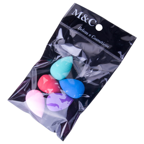 Éponges de maquillage en latex, lot de 5