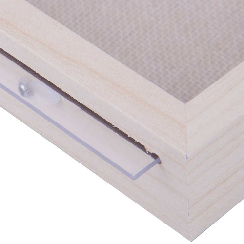 3D wooden display frame for nail tips, 20x25 cm