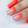 Gel de renforcement pour ongles sans HEMA/Di-HEMA, à l'huile d'arbre à thé MollyLac HerbaLine Shiny Flakes by Gosia Kruś 5 g