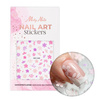 Autocollants pour ongles 5D à fleurs MollyNails MO-348