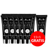 11 + 1 gratuit : Gel acrylique Polygel, gel de construction pour extension AcrylGel Molly Nails, sans HEMA/Di-HEMA, transparent, 30 ml