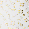 Selbstklebende Nagelsticker mit Blumenmotiv DH-650 MollyNails