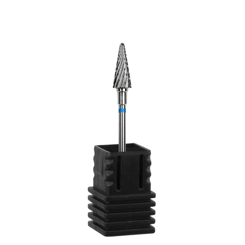 Fresa conico in carburo sinterizzato blu Staleks Expert 6/14 mm