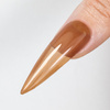 Kolorowy top bez przemywania top no wipe Crystal Glass Molly Nails Golden Brown HEMA/Di-HEMA Free 10g