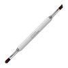 Pennellino doppio per gel: 9 mm a punta obliqua e 11 mm ovale – Staleks EXCLUSIVE 