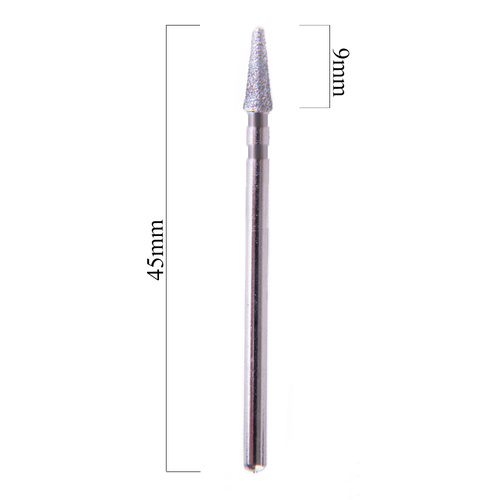 Zestaw frezów diamentowych stożek L01610D-B 10 szt