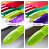 Molly Nails Hybridlack „Flashing Lights Neon Evergreen“, HEMA/Di-HEMA-frei, 8 g, Nr. 647