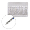 Zestaw frezów diamentowych łezka GD0204D M niebieski średni 10 szt
