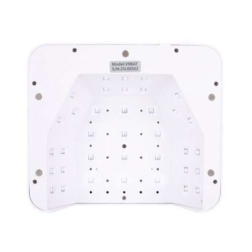 Lampa do paznokci UV/LED 36W Molly Nails do lakierów hybrydowych żeli i akrylożeli bezprzewodowa biała V9BAT 3m długości kabla