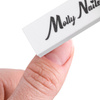 Mini lucidatrice bifacciale Buffer 180/240 MollyNails bianca, 50 pezzi