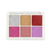 Polvere per unghie effetto specchio, cofanetto da 6 colori Molly Nails n. 4