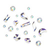 10+1gratis Ozdoby do paznokci MollyNails cyrkonie moonlight mix 150 szt