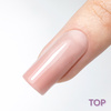 10+1 безкоштовно TOP & GEL NO WIPE 3D MollyNails для декорування та створення ефектів, без HEMA/Di-HEMA, 5 г + захисне кільце