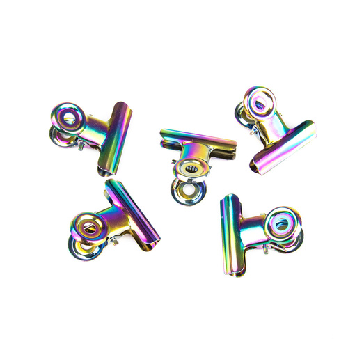 Klips metalowy zaciskarka klamra do zaciskania tunelu kobalt 22 mm 5 sztuk