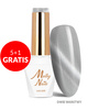 5+1gratis Magnetyczny lakier hybrydowy z efektem kociego oka Cat Eye Crystal Water MollyNails HEMA/Di-HEMA Free 8g Nr 162