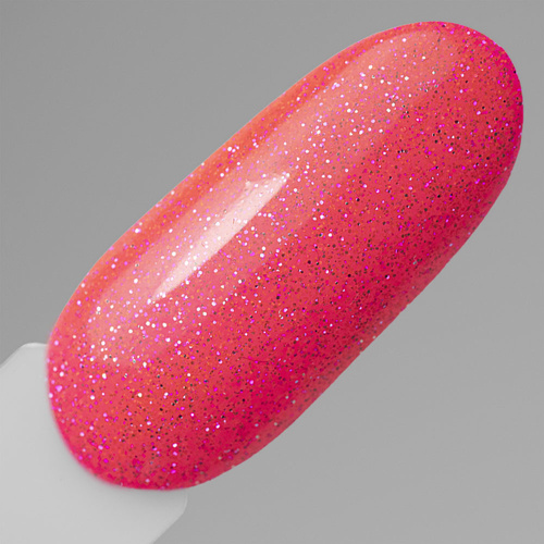10+1 безкоштовно Гібридний лак LED/UV Gel Polish Pinks Flash Glitter Pink AlleLac без HEMA/Di-HEMA 6 г