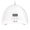 24 pezzi Lampada UV/LED per unghie da 48 W Molly Nails per smalti ibridi, gel e acrilogel, bianca SUN 1S PRO con cavo da 3 m di lunghezza