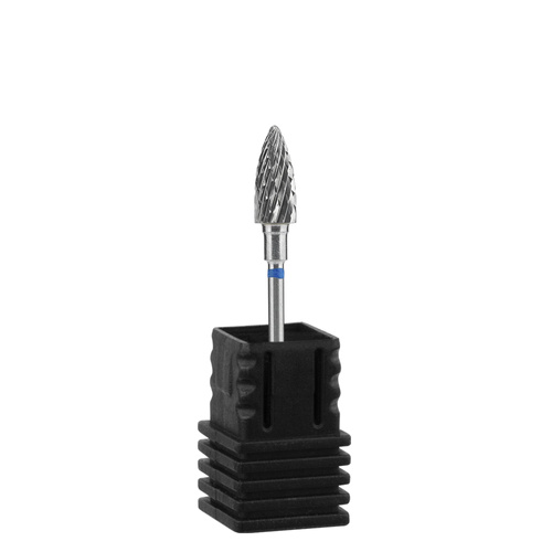 Staleks Pro Expert Blue Cone Carbide Bit, 6/14 mm