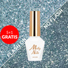 5 + 1 gratis. Esmalte híbrido Molly Nails Flashing Lights Bling it Back, sin HEMA ni Di-HEMA, 8 g, n.º 567