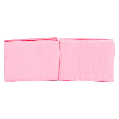 Aseo Med medizinische Tischdecke, mit Folie beschichtet, rosa, 50 Stück