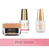 PRO MATCH SYSTEM 2+1 Pink Sorbet: 2x żele: Jelly&Gel in bottle+Doctor Top 15g GRATIS