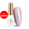 5+1gratis Lakier hybrydowy Molly Nails Spotlight Dreamer HEMA/Di-HEMA Free 8g Nr 631