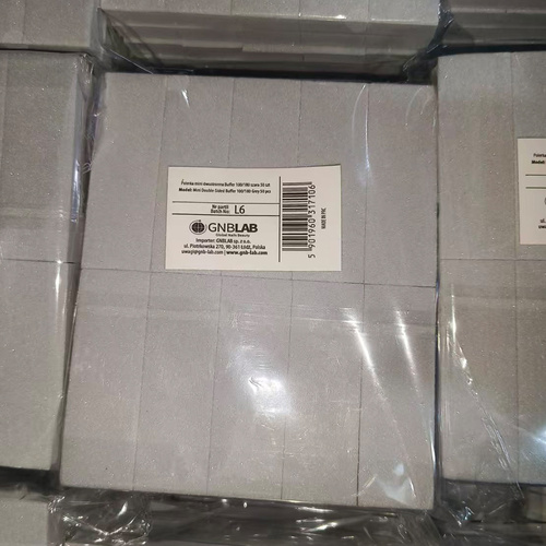 Polerka mini dwustronna Buffer 100/180 szara 50 szt