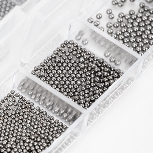 Kasetka z ozdobami bulion Molly Nails czarny black 1000 sztuk