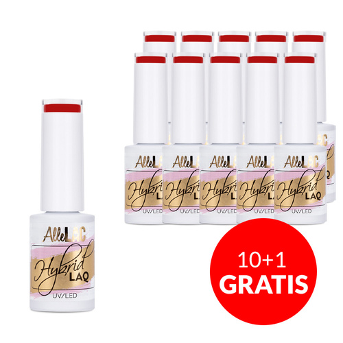 10 + 2 gratuits - Vernis hybride LED/UV Gel Polish n° 219 Édition limitée AlleLac 5 g