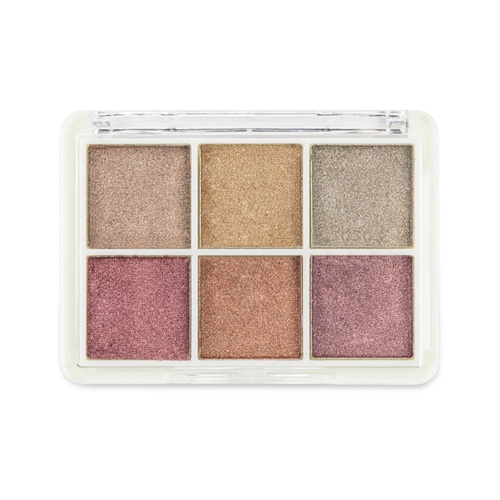 Pyłek do paznokci efekt lustra kasetka 6 kolorów Molly Nails Nr 3