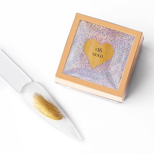 Pasta do zdobień Nail Art ProArt Paste MollyLac Gold HEMA/Di-HEMA Free 5g Nr 16