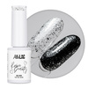 Top z efektem ciętej folii silver top no wipe AlleLac x Rosie Beauty 6g
