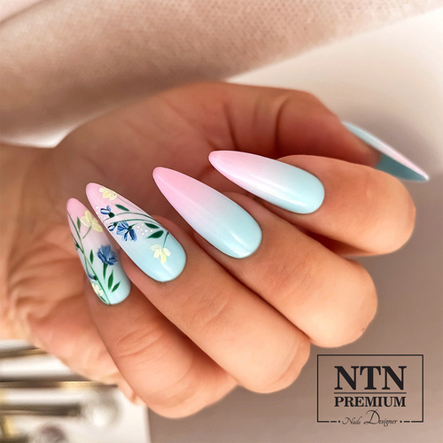 Lakier hybrydowy NTN Premium Splash Collection HEMA/Di-HEMA Free 5g Nr 124
