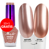 10+1 free MollyLac Classic Nail Polish, Mirror Effect (mirror/metallic), No. 11, 10 ml