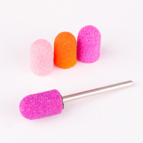 Rubber mandrel holder for pedicure caps, 7 mm