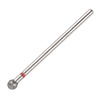 Zestaw frezów diamentowych kulka 4 mm czerwony delikatny 10 szt