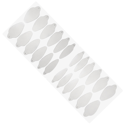 Self-adhesive silicone molds for Dual Form oval ST012-3 MollyLac 24 pcs.