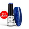 10 + 2 gratuits Vernis hybride Ntn Premium Multicolor Collection sans HEMA/Di-HEMA 5 g n° 82