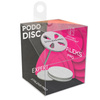 Диск-тарілка для педикюру PODODISC Staleks Expert, набір: штифт, диск + накладки-замінні тарілки, M 180, зернистість 20 мм, 5 шт.