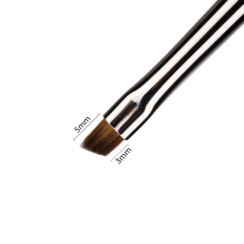 Pędzelek do zdobień farb akrylowych żelu paint żelu One Stroke długość włosia 3/5mm 4U Monika Mielniczuk