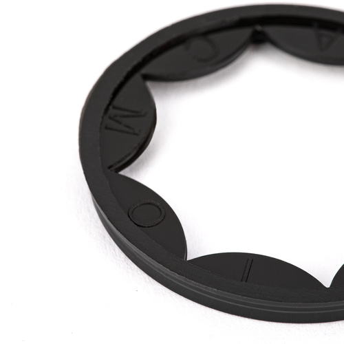 Anneau pour pot servant à essuyer le pinceau et à empêcher le gel de se renverser Safety Ring 2 en 1 MollyLac 15 ml