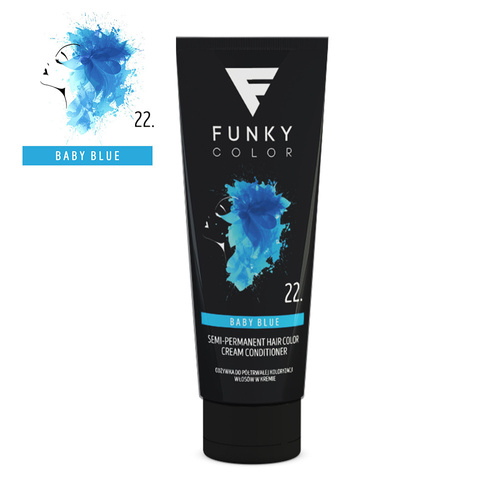 Balsamo per colorazione semipermanente in crema Funky Color 100 ml n. 22
