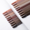 Zestaw 9 kolorów Choco Dreams Molly Nails Hema/di-Hema free + baza i top GRATIS (X-Bond Base, Doctor Top)