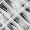 Górne formy dual do budowy paznokci z podziałką Molly Nails migdał klasyczny 120 szt