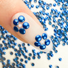 ShinePins: borchie lisce, decorazioni scintillanti per unghie, medie, NTN Premium n. 8, 5 g