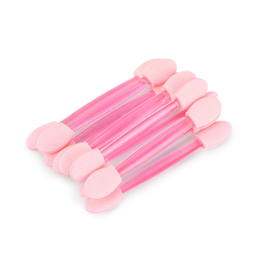 Aplikator pacynka do wcierania pyłków Molly Nails różowy 10 szt