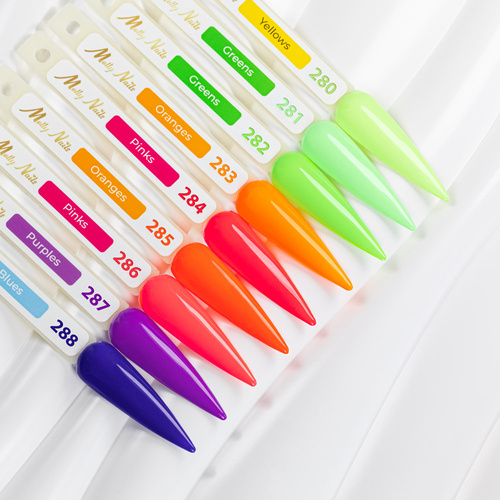 Vernis hybride LED/UV Gel Polish Vivid Vibes n° 282 Toxic Lime Molly Nails sans HEMA/Di-HEMA 8 g